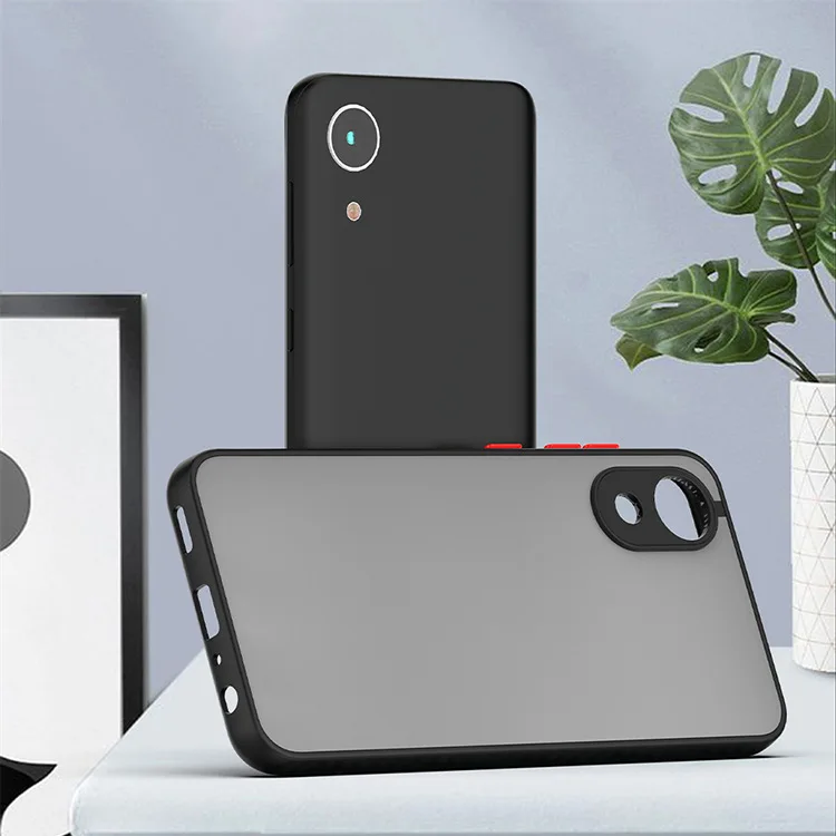 Fundas Skin Feel Matte Hard PC Phone Case For Samsung Galaxy A03 Core Shockproof Armor Silicone Back Cover Coque