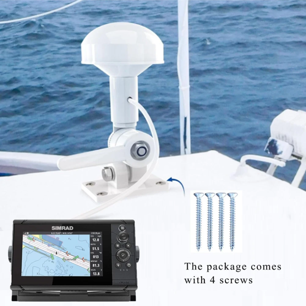 Boat GPS Navigation Antenna for Marine,BNC,Work for Garmin GPSMAP MAP NavTalk StreetPilot Furuno Transducer Fishfinder Sounder