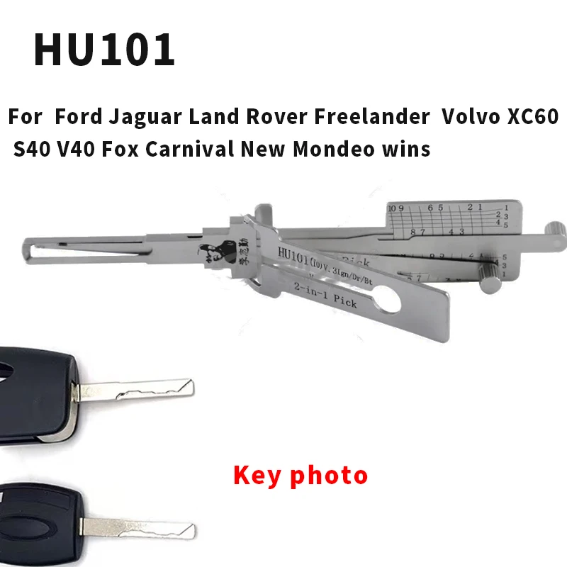 LISHI 2-in-1-Decoder für Volkswagen, Audi, Mercedes-Benz, Skoda, Porsche, Ford, Chevy, Buick, Hyundai, Toyota, BMW Schlosswerkzeug