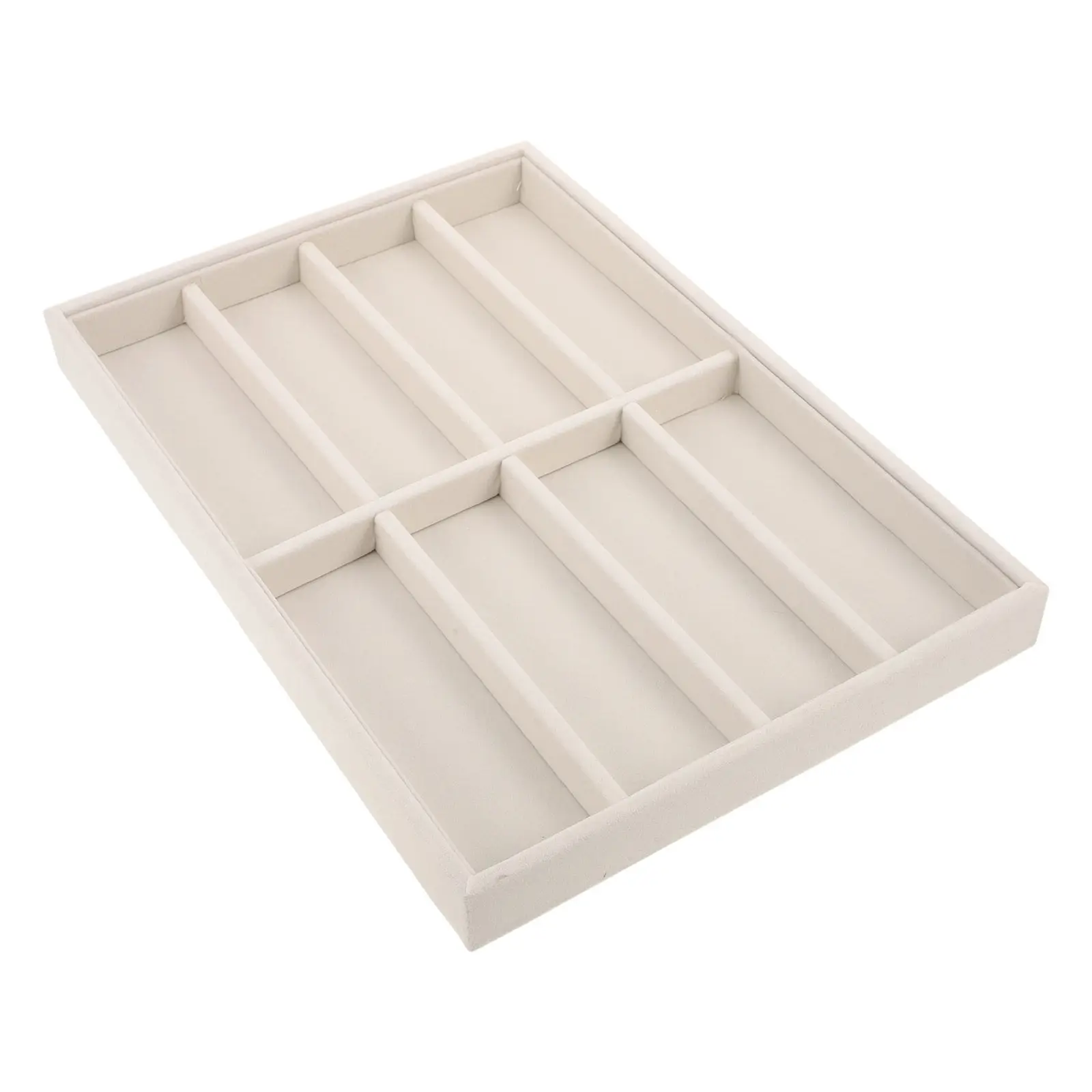 Bandeja Organizadora para Gafas de Sol de 13.78 x 9.45 Pulgadas, Ajuste Universal, Plato para Joyas y Pequeños Objetos, Almacenamiento de Gafas para Dormitorio o Cómoda