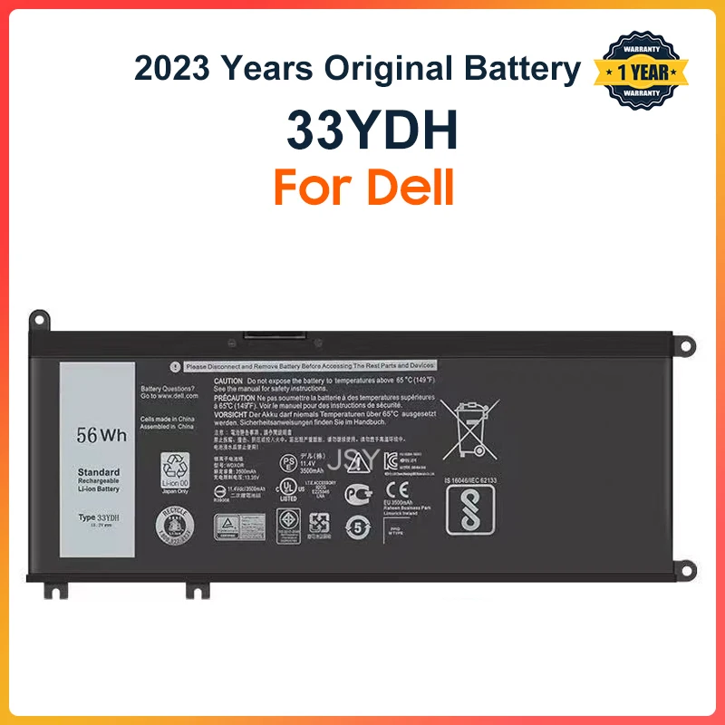 33YDH Laptop Battery For Dell Inspiron 17 7778 7779 7773 15 7577 G3 15 3579 5587 17 3779 7588 P30E Series