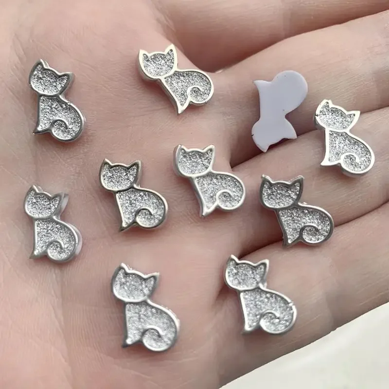 50pcs 10*13mm  bear Nail Art Design Rhinestones Flat Back Resin Gems Crystal Stones Beads for DIY Crafts Stud earrings -HF29