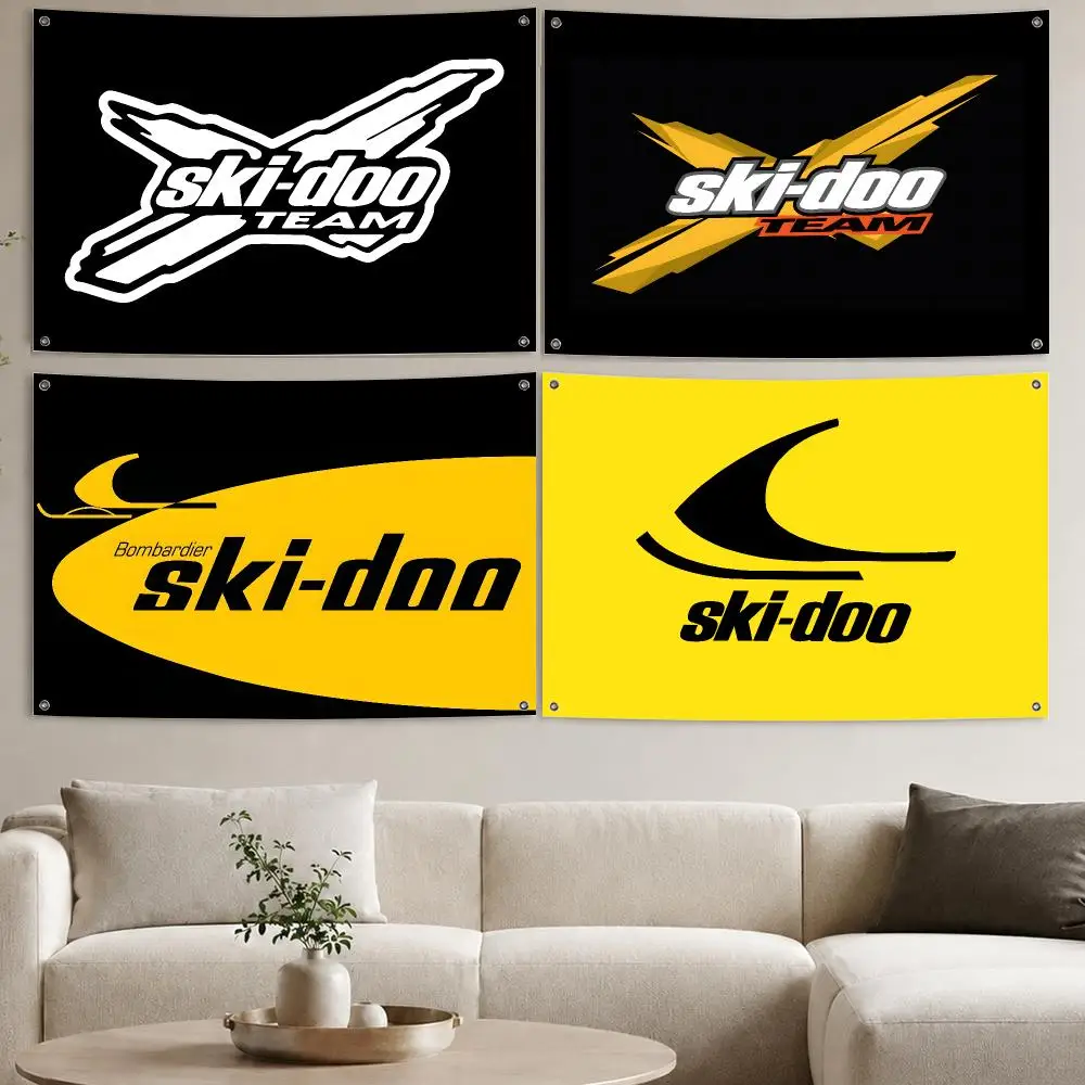 B-RPs Off Road Fans Flags Aesthetic Wall Tapestry Printed Wall Hanging Living Room Party Outdoor Decor