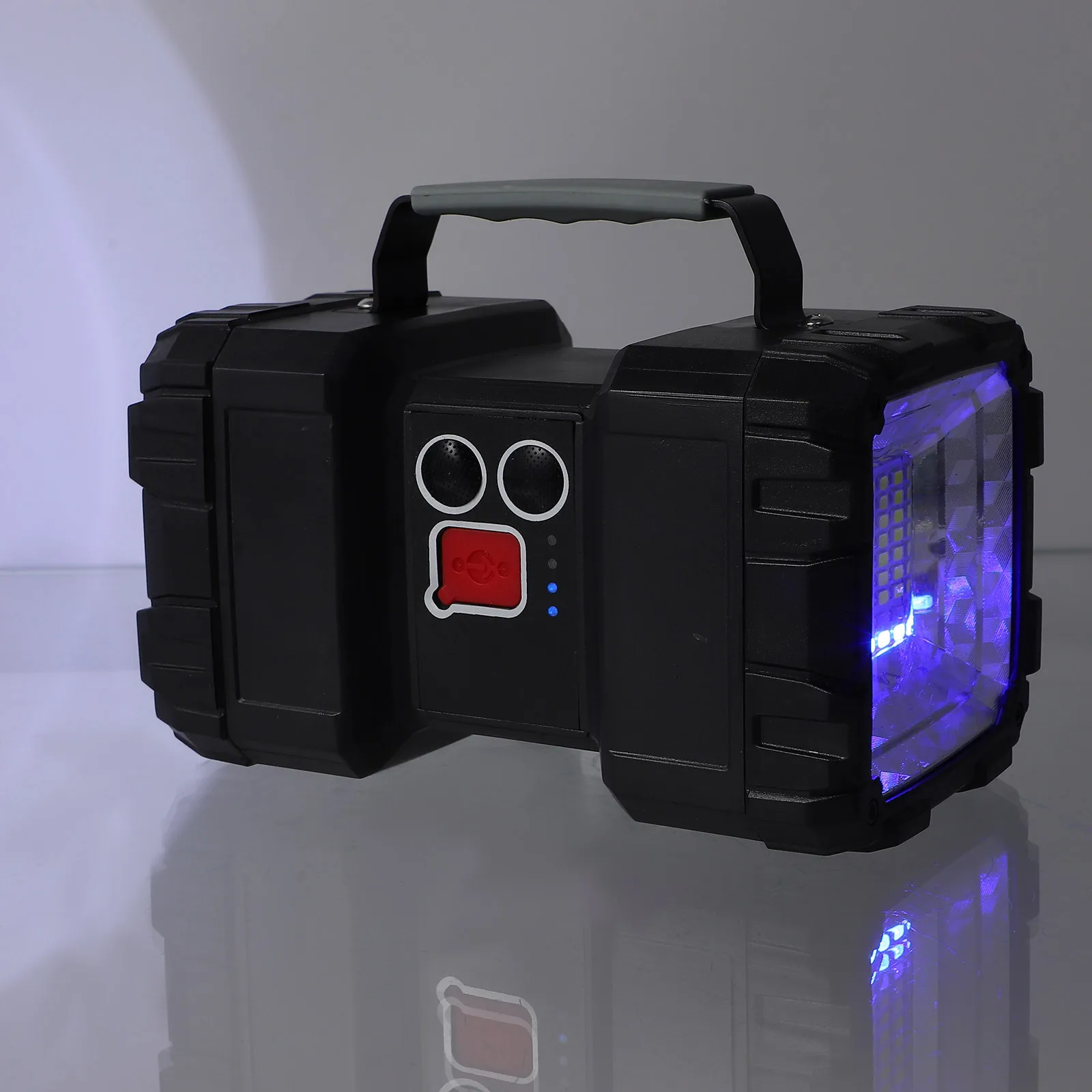 1 مجموعة USB شحن مصباح يدوي سطوع عالية المحمولة الشعلة للتخييم في الهواء الطلق السفر ليلة الصيد دائم مقاوم للماء