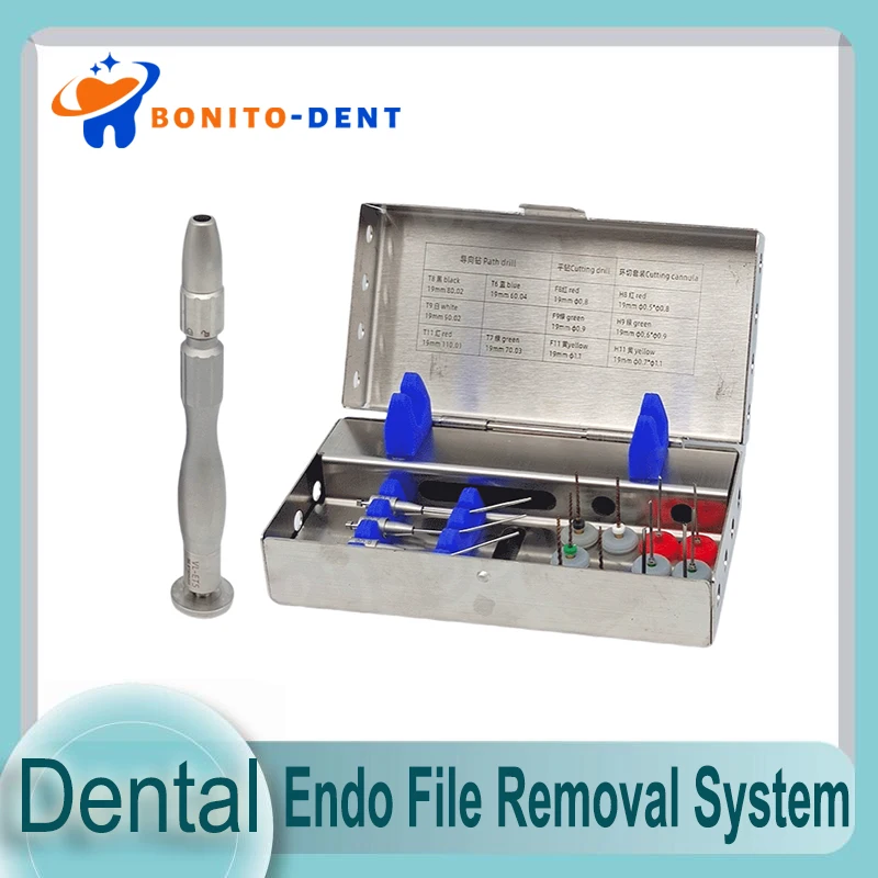 

Dental Endo File Removal System Endodontic Root Canal File Extractor Holder Broken Files Removal Kit Oral Therapy Equipments