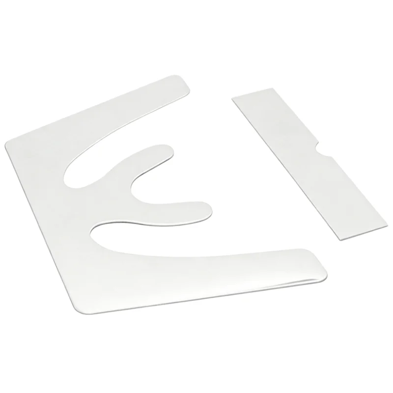 Dental Occlusal Plane Plate Occlusal Splint Material Jaw Plane Guide Oral Material Plate Dentistry Lab Orthodontic Supplies