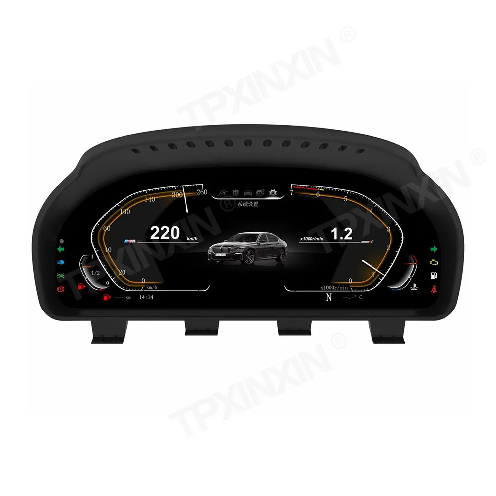 TPXINXIN New Upgrade Car LCD Dashboard For BMW 5 Series F10 Digital Instrument Cluster Speedometer Panel Head Unit Display