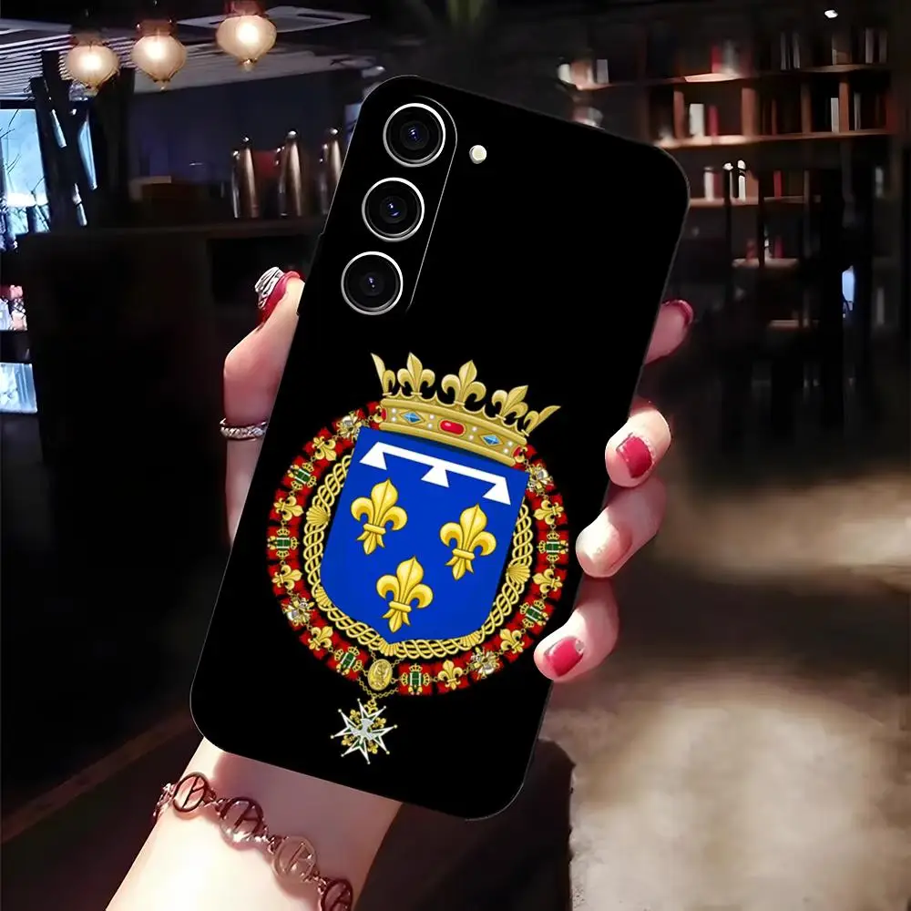 Napoleon Coat Of Arms Phone Case For Samsung S26 S25 Edge S24 S23 S22 Ultra Plus Fe A57 A37 A17 A56 5G Silicon Cover