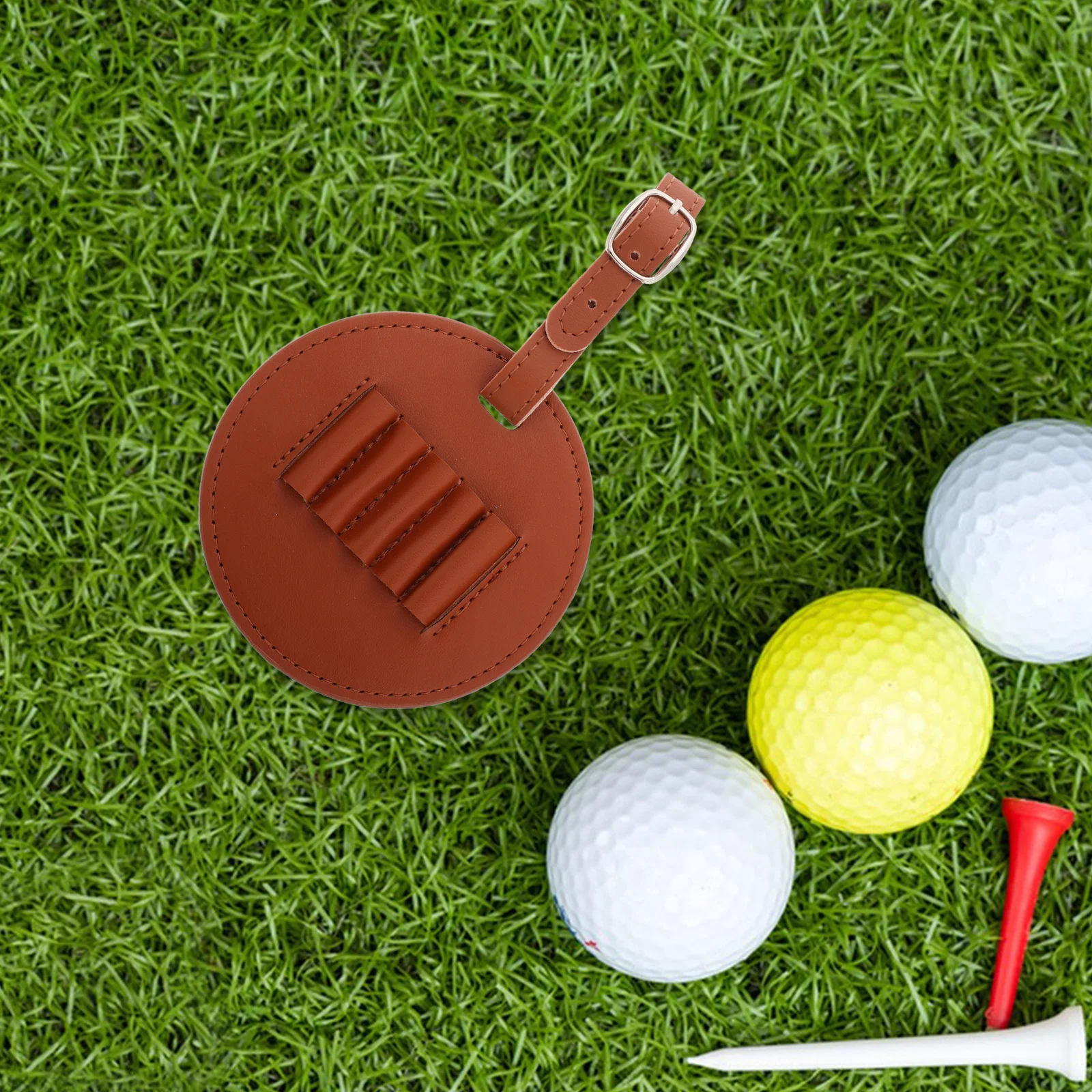 2Pcs Golf Tee Carrier Organizer Carry Golf Accessories Pouch for Men Portable Tee Storage Bag on-Course Use