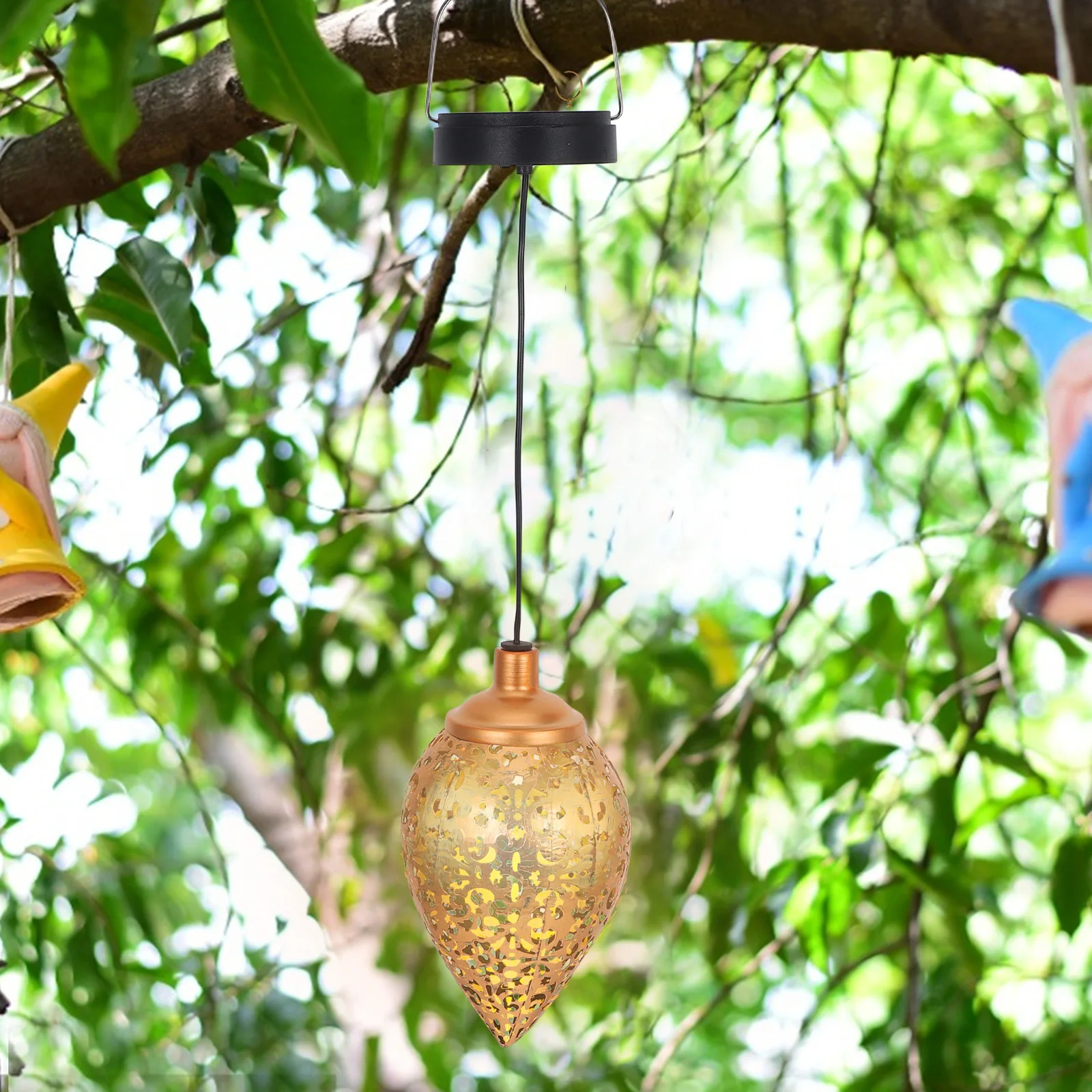 

Lamp Outdoor Waterproof Hanging Solar Path Lights Solar Garden Lights Landscape Lighting For Garden Yard Lawn Decor