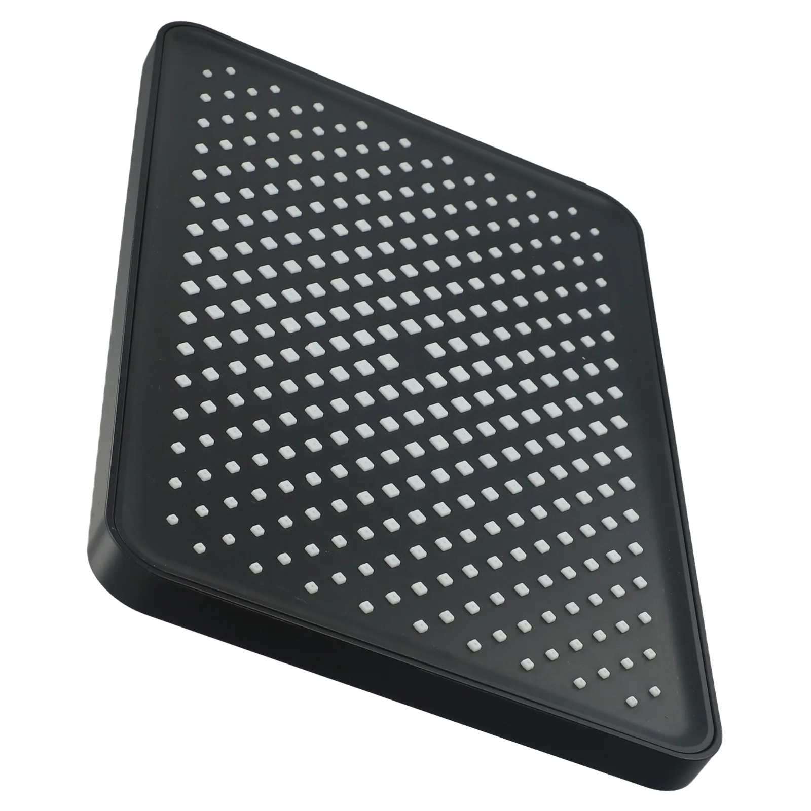 

Bathroom Upgrade ABS Plastic Rainfall Shower Head Sturdy Supercharge Wide Coverage Immersive Experience Large Panel