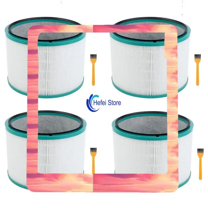 

24-часовая доставка, 4X фильтр для Dyson DP01 DP03 HP00 HP01 HP02 HP03, настольные очистители, очиститель воздуха Pure Hot Cool Link, HEPA-фильтр