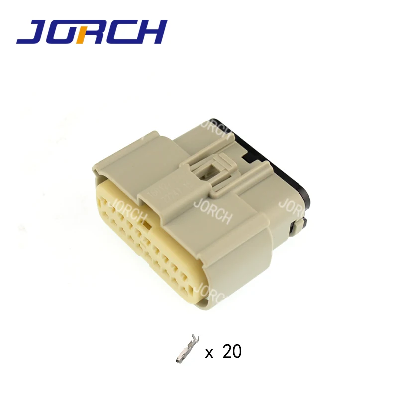 

20 pin molex Waterproof Electrical Car connector 33472-2002 Female Connector