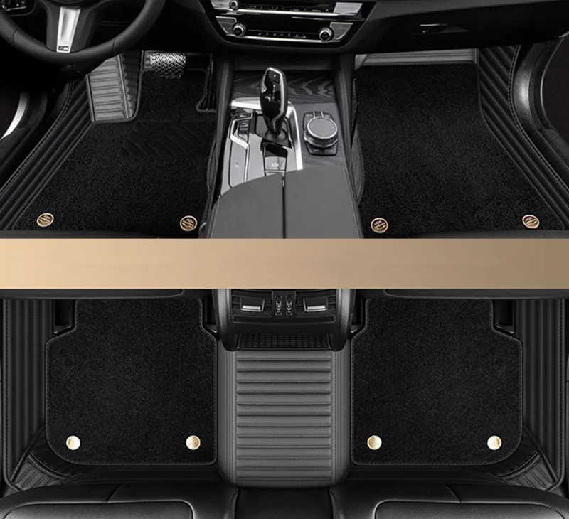 Custom special car floor mats for Mercedes Benz GLE 300 350 400 450 580 SUV V167 5 seats 2026-2020 rugs double layers carpets