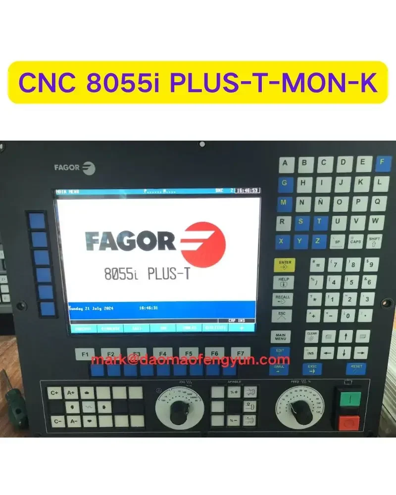 

second hand CNC 8055iPLUS-T Fagor system CNC 8055i PLUS-T-MON-K fast shipping