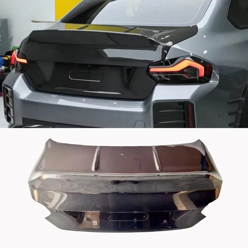 

Car Accessories For 2Series G87 M2 Coupe 2022-2025 CARBON Rear Trunk Boot Lid Cover BODYKIT