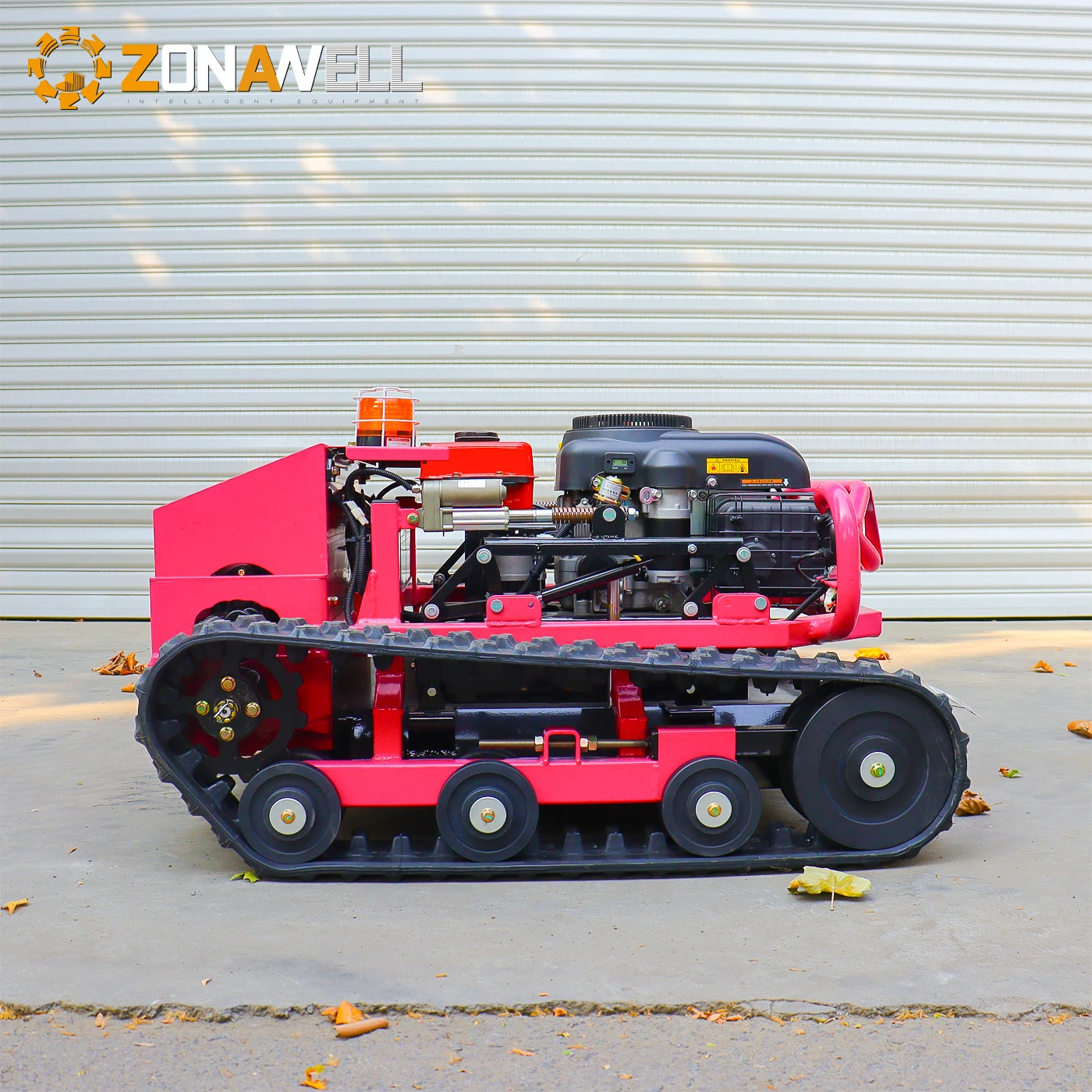 Smart mower compliant with European and American standards, featuring an 800mm cutting width and customizable options.