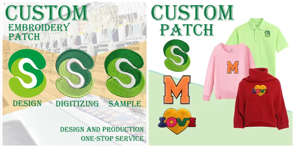 Maßgefertigtes 3D-Gesticktes Abzeichen, Wärmeübertragbarer Aufbügel-Patch mit Individuellem Logo für Kleidung – Detail 2