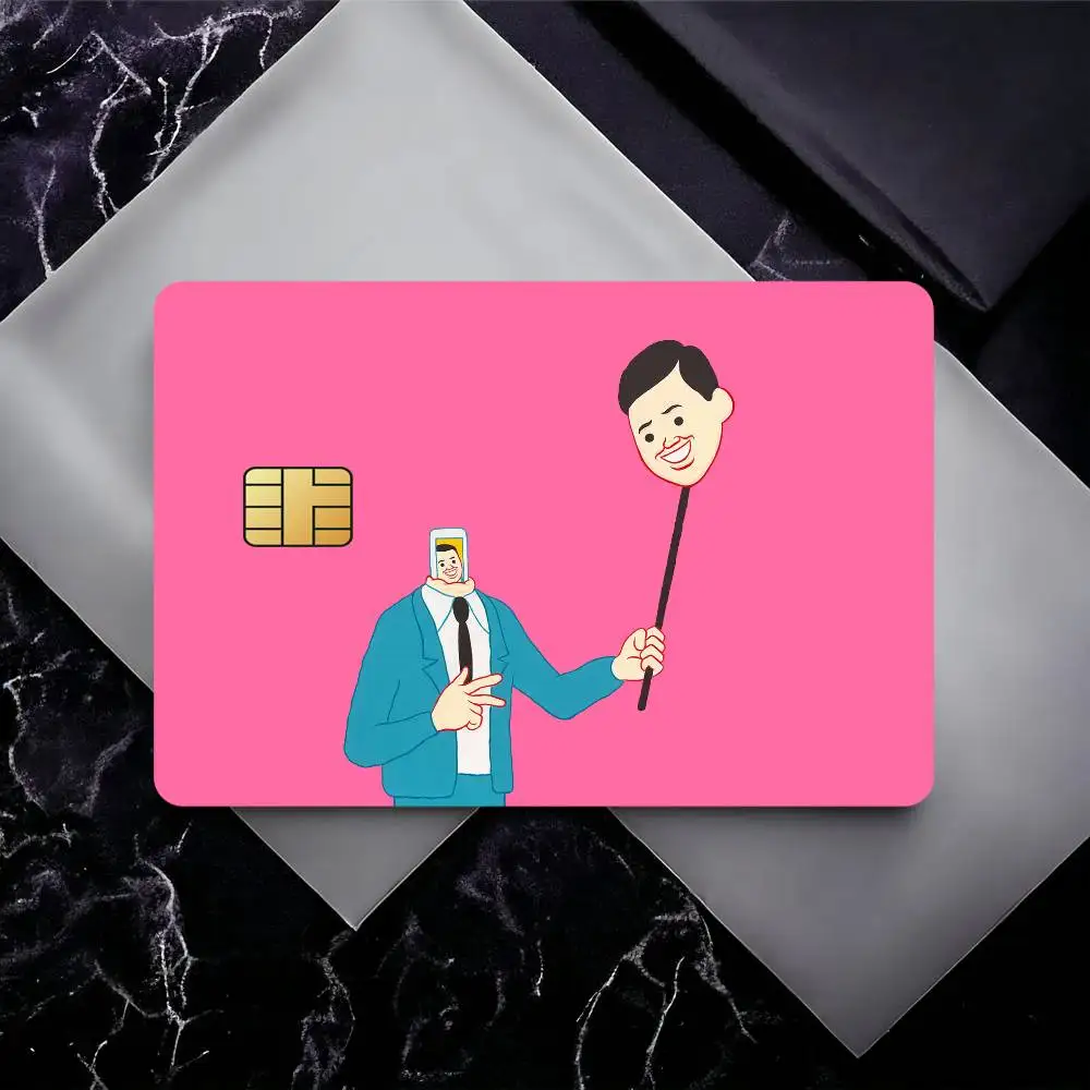 Art J-Joan Cornella Bank Card Sticker Film Tape Skin For Credit Card Debit Card Waterproof Stickers