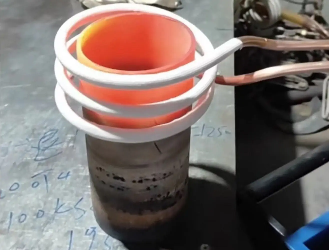 Imagem -03 - Máquina de Solda de Indução de Alta Freqüência Têmpera Anéis de Aquecimento de Bobina de Indução Tubo de Cobre o Forma