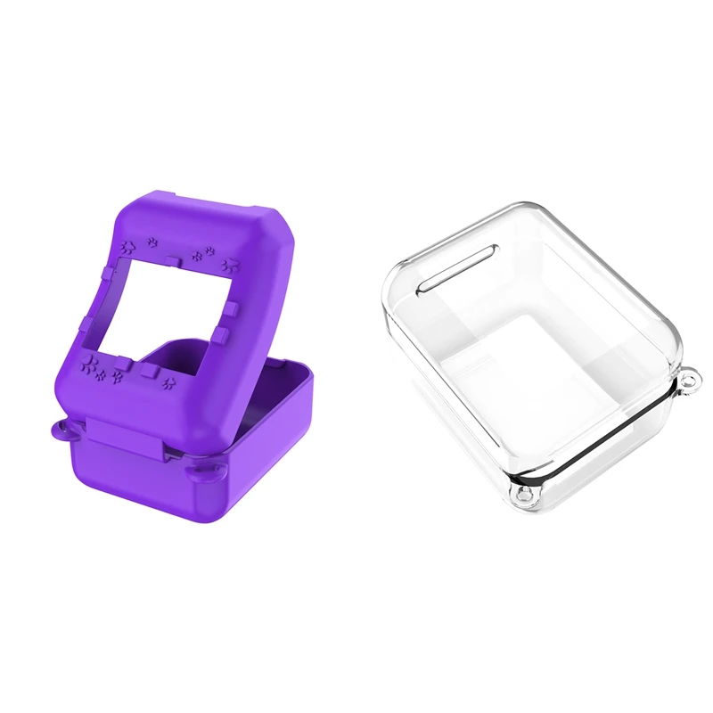 For Bitzee Bis Elf Pet Machine Protective Cover All-In-One All-Inclusive Transparent Toy Protective Case Easy Install