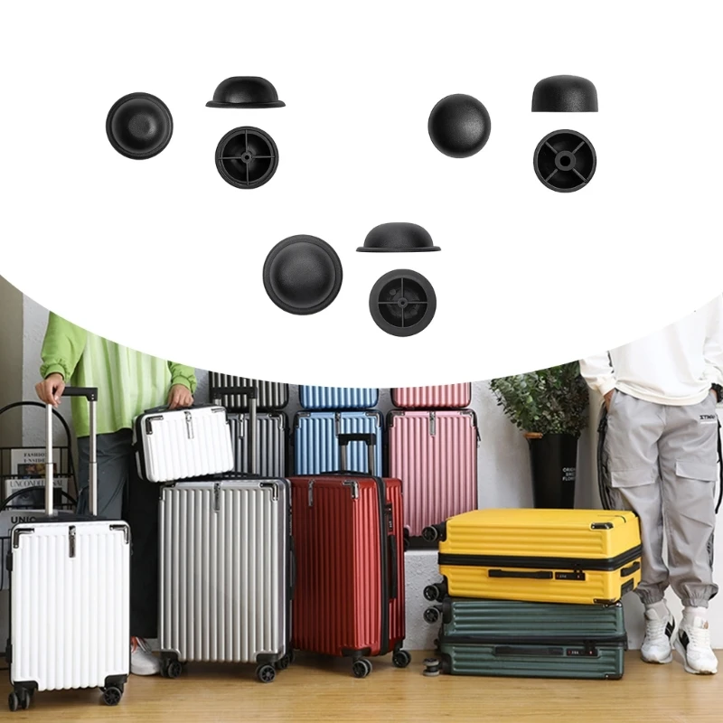 2x Suitcase Feet Pads Luggage Feet Pads Practical Luggage Studs Suitcase Feet Pads Suitcase Stand Feet Accessories