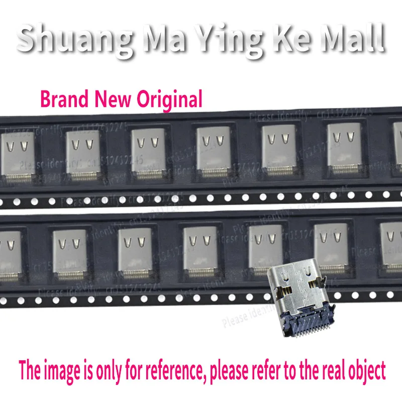 

632723300011 632 723 300 011 Connector USB3.1 TYPE-C SMT12P DIP14P, P=0.5mm, Receptacle Horizontal THT/SMT. New Original 2PCS