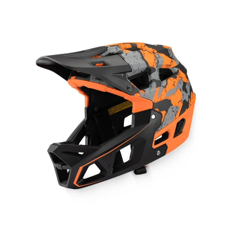 

Adult Outdoor Camouflage Mountain Bike Off-Road Helmet Race Downhill Helmet Full