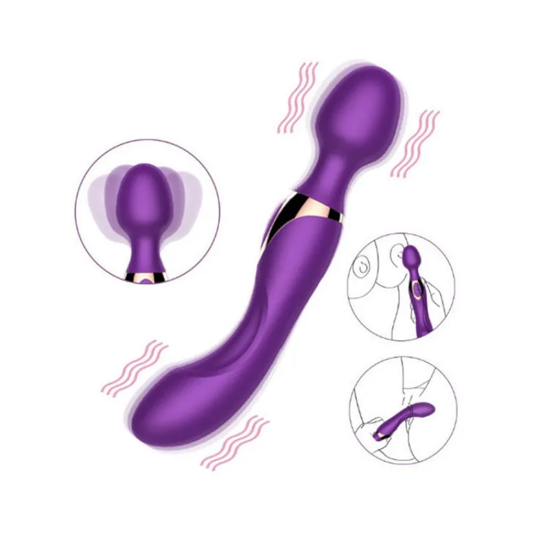 

Powerful Big Vibrators 10 Speeds for Women Magic Wand Body Massager Sex Toy for Women Clitoris Stimulate Female Sex Products