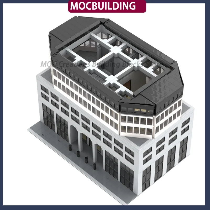 MOC City Street View Architecture Base For The Tower Building 48 x 32 Model Block Assembly Collection Toy Gifts