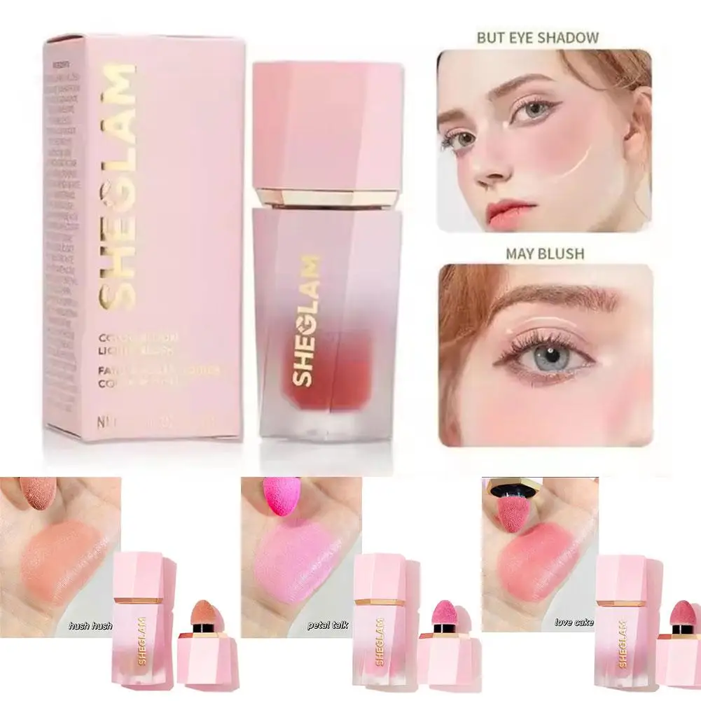 1 pièces maquillage liquide Blush visage nourrissant fard à joues Gel crème multi-usages brillant à lèvres maquillage Blush surligneur en gros