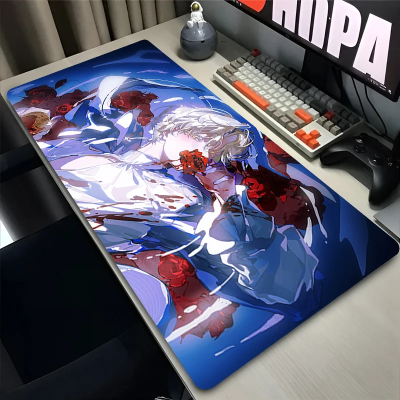 Popular Anime Mouse Pad Large Gaming Carpet A-alien Stage Mizi Till Ivan Sua Luka Hyuna Computer Mousepad Game Keyboard Desk Mat