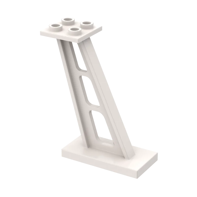 10Pc MOC Parts  4476 Support 2 x 4 x 5 Stanchion Inclined Compatible Bricks DIY Assmble Building Blocks Particle Kid Puzzle Toy