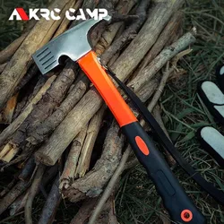 New Outdoor Multifunctional Ground Nail Hammer Camping Tent Canopy Hammer Household High Carbon Steel Tools Camping Equipment