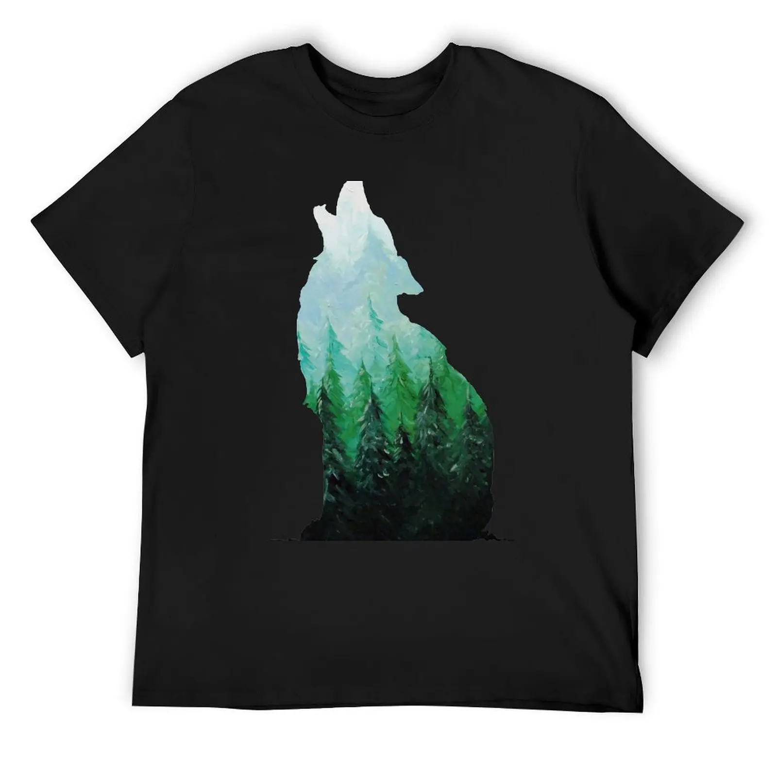 

Howl at the Trees T-Shirt plain Man t-shirt anime clothes mens workout shirts