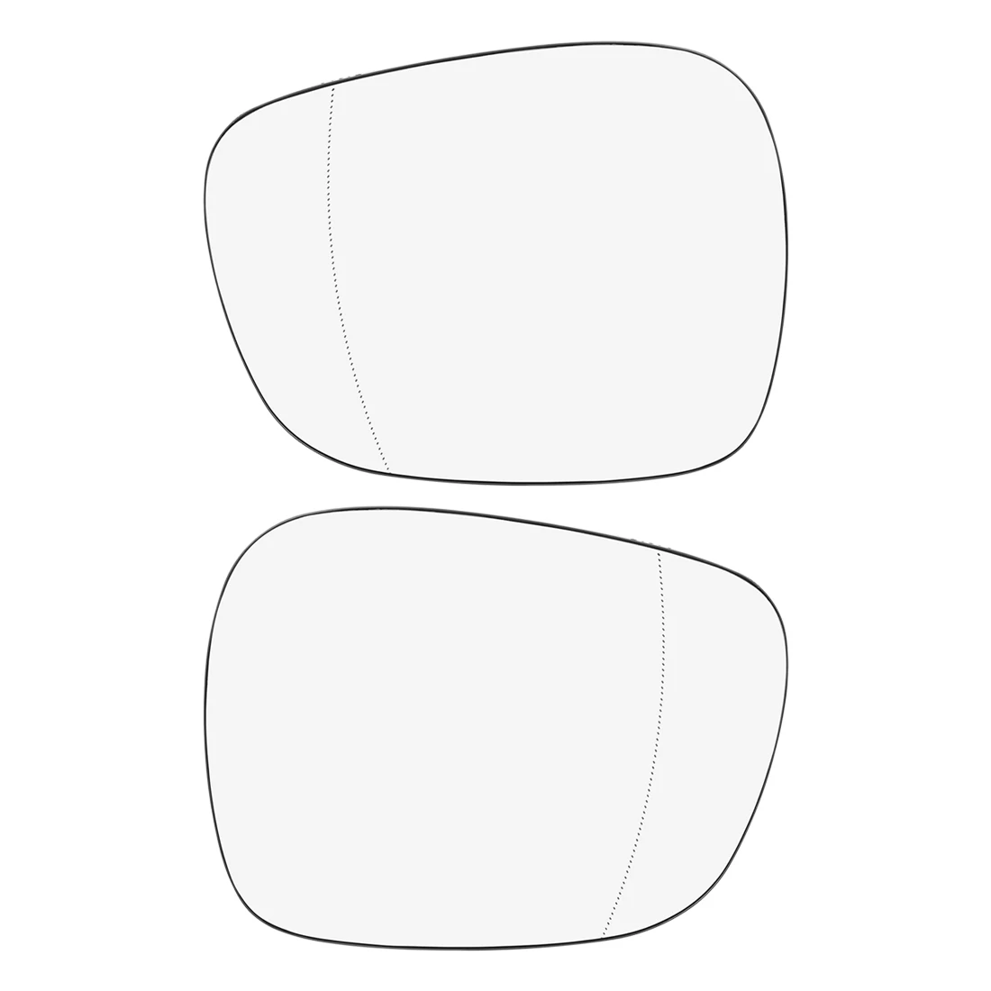 

Mirror Glass Heated With Backing Plate Side Rear View Mirror Glass For 2010-2014 BMW X3