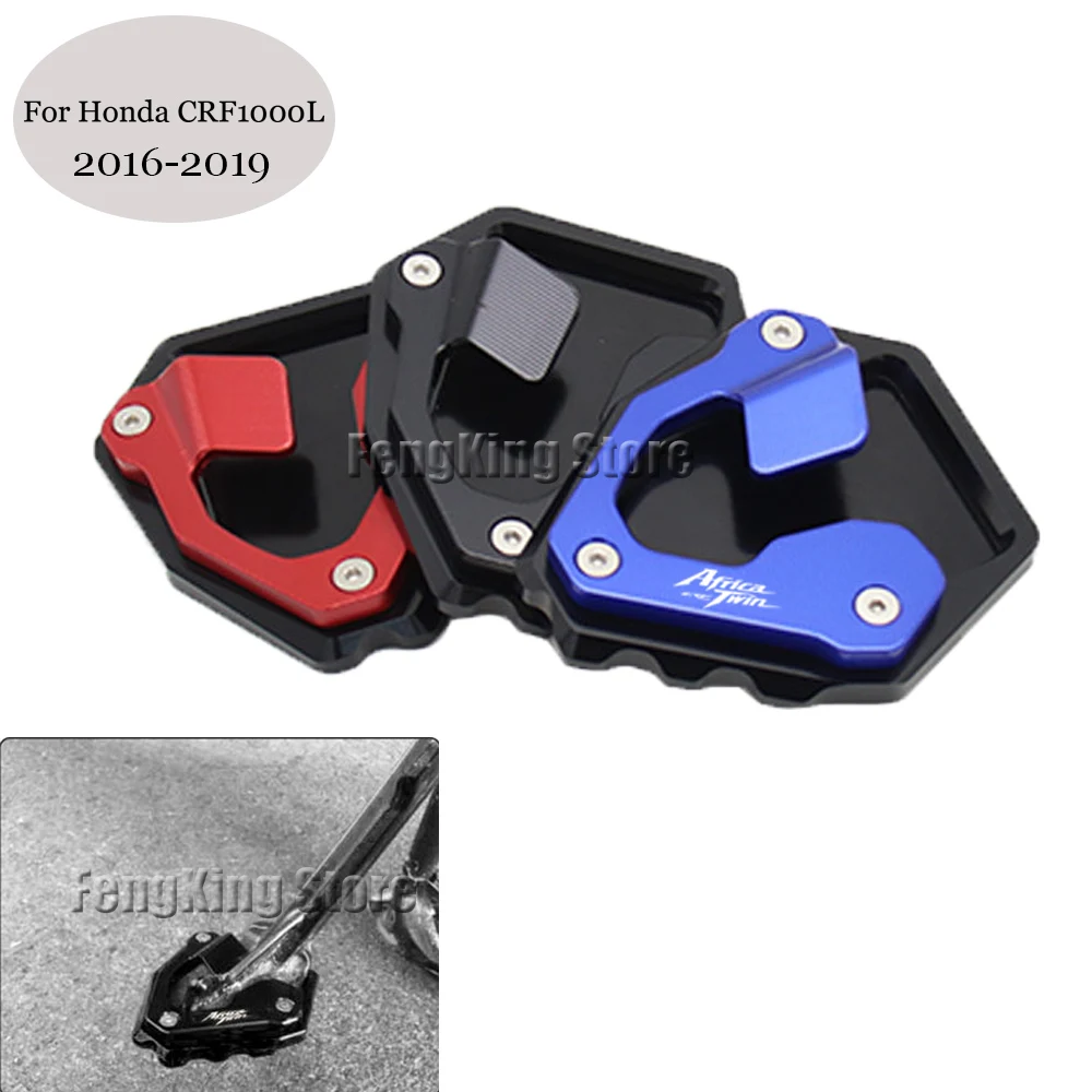 

Motorcycle Retrofit CNC Foot Brace Enlarged Seat Side Brace Widening Pad For Honda CRF1000L 2016-2019