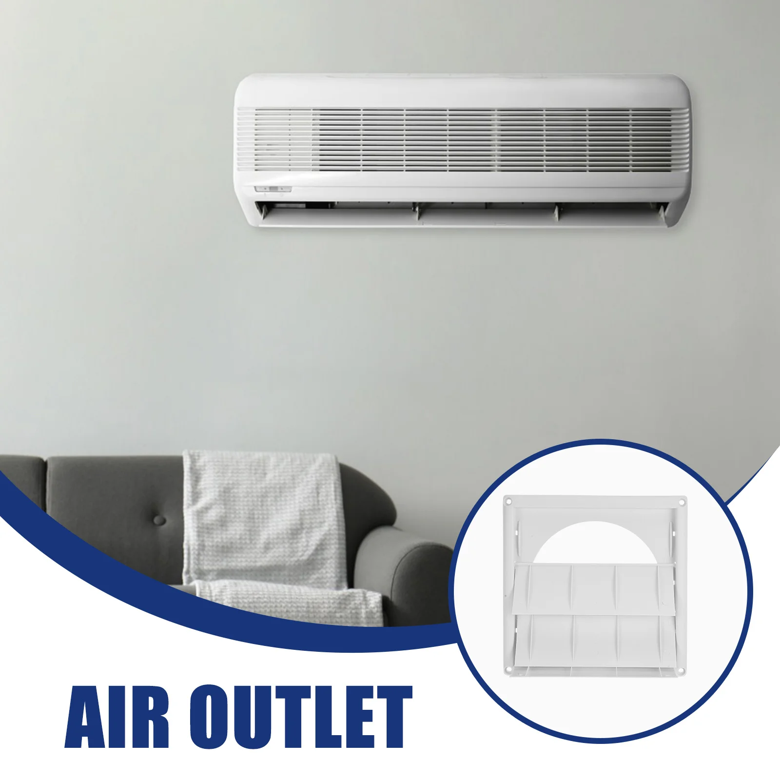 غطاء فتحة تهوية المجفف، غطاء عادم لمكيف الهواء الخارجي لمروحة عادم مجفف الحمام