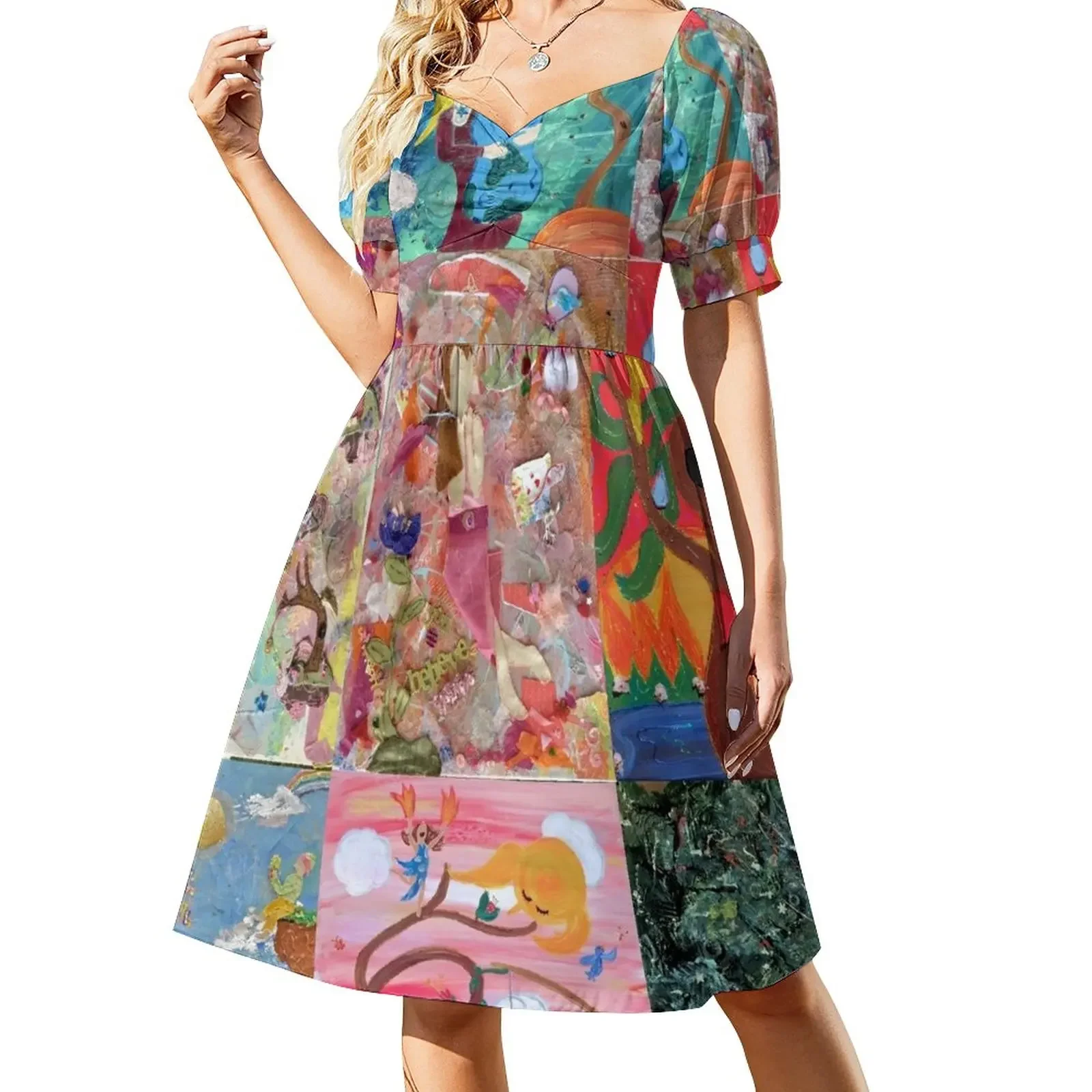 

Finding Your Bliss Short-Sleeved Dress Clothing female Long dress woman Dress for pregnant women