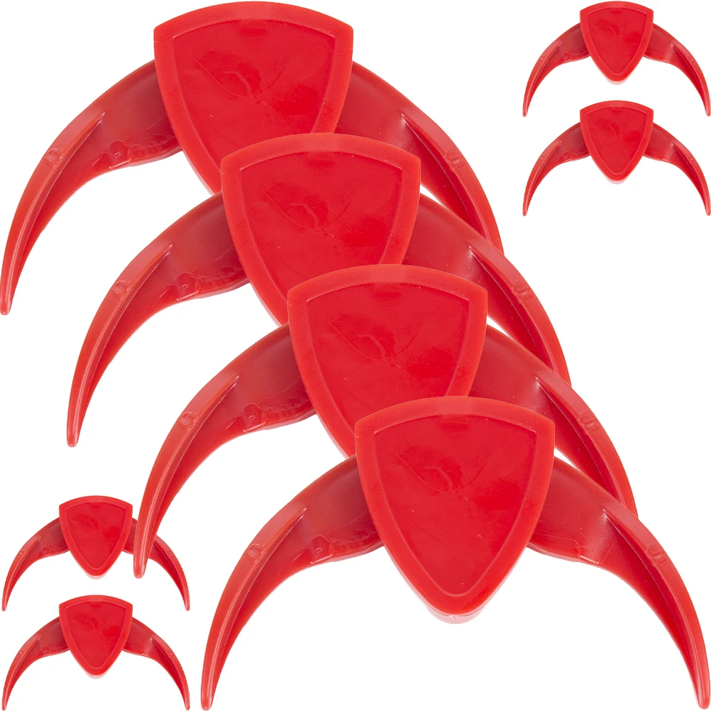 

8pcs Melon Seed Pliers Sheller Nut Cracking Tools Peanut Remover Machine Sunflower Peeler Red Anti Pinch Design Compact