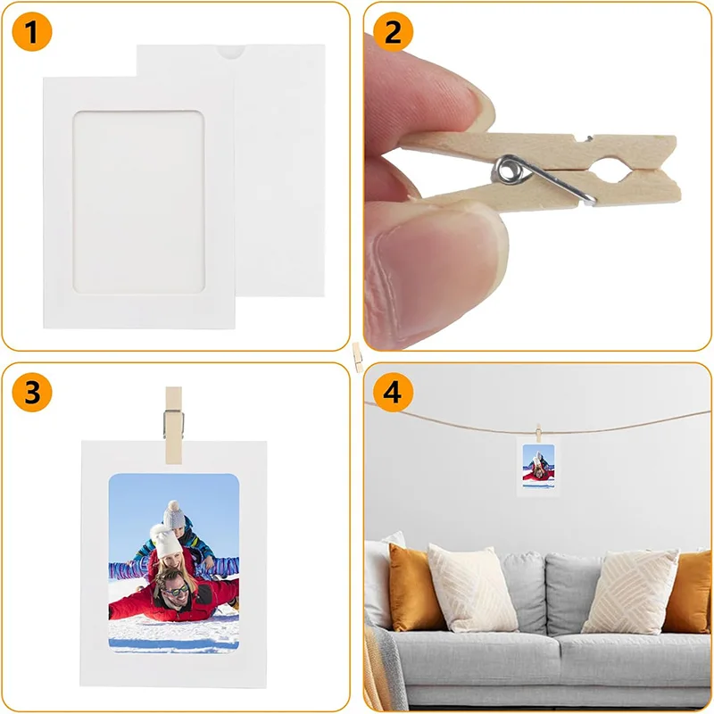 30Pcs Combination Paper Frame Set