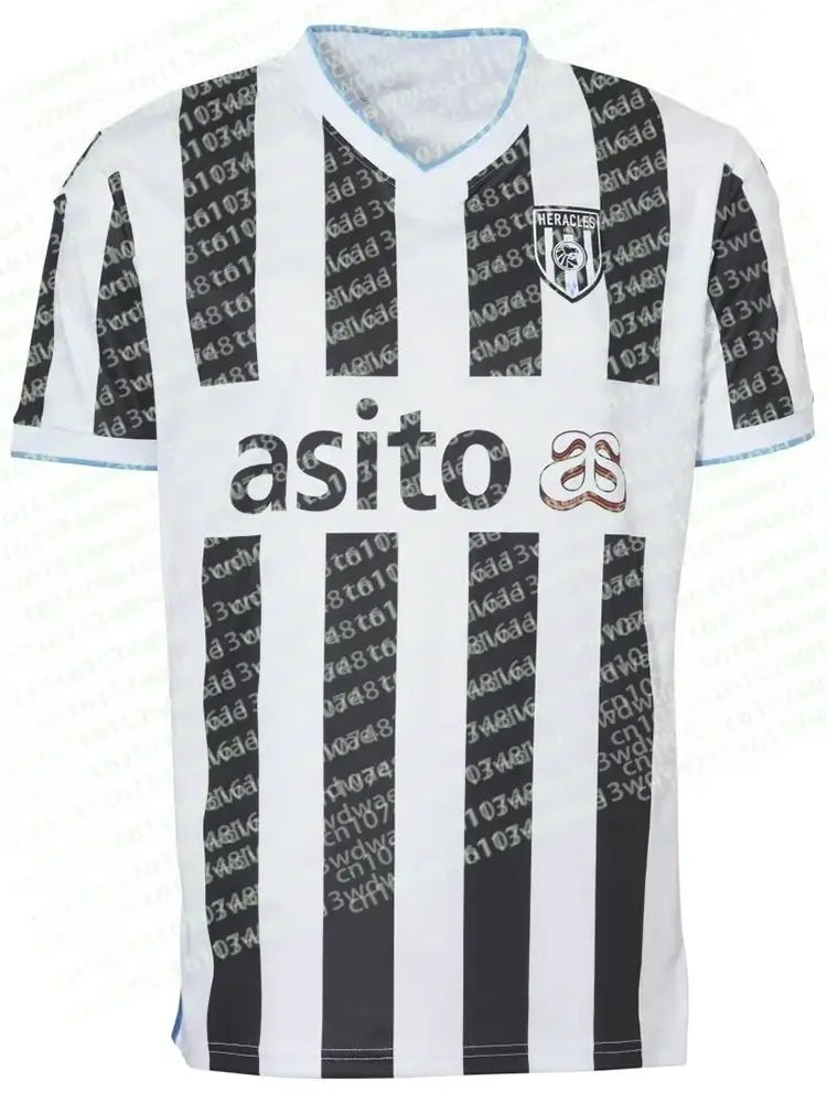 Nieuwe Collectie Heracles Almelo 2026 Nederland Jersey Voetbal 3D Gedrukt Heren T-shirt KID Sport Fan Footy Jersey Fietsen shirt - afbeelding 2