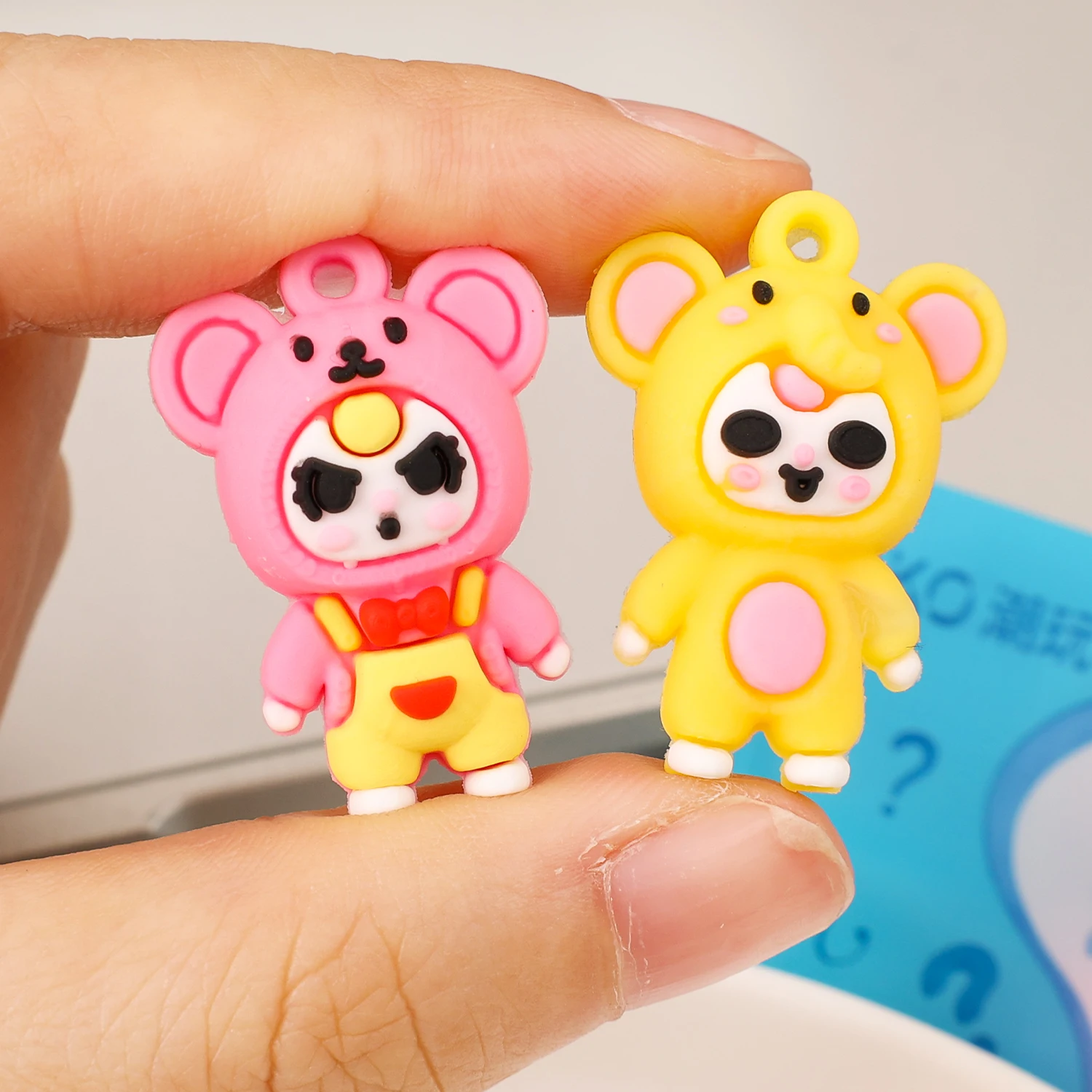 Mini Simulation Baby Three-year-old Model Blind Box Toy Cartoon Character Doll Model Ornaments Children's Pumping Music Toys