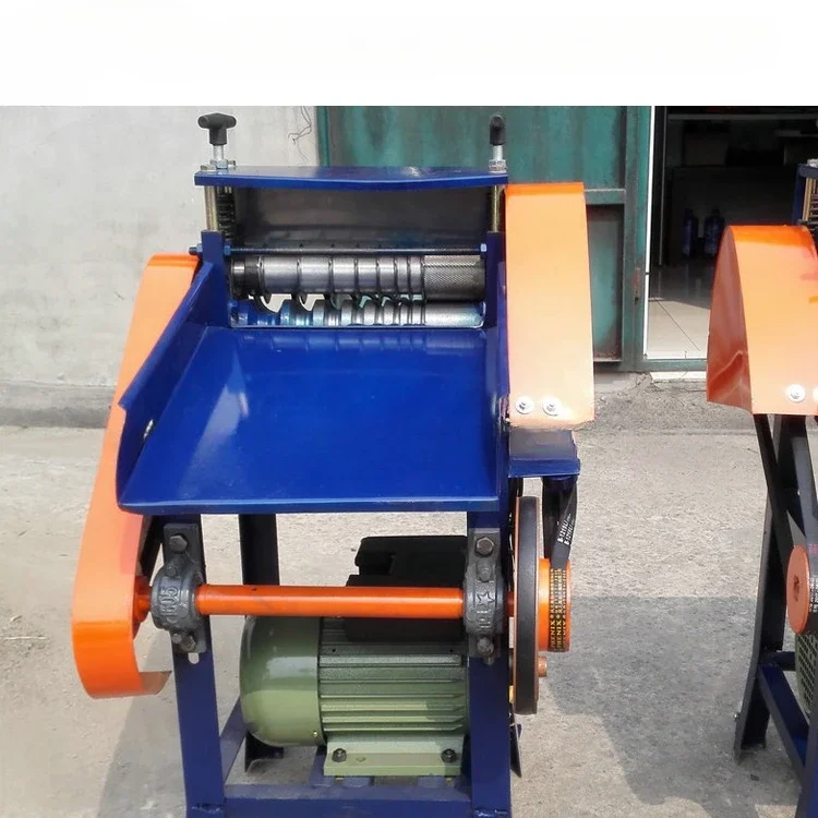 Multicore electric motor winding wire cutting stripping crimp machine