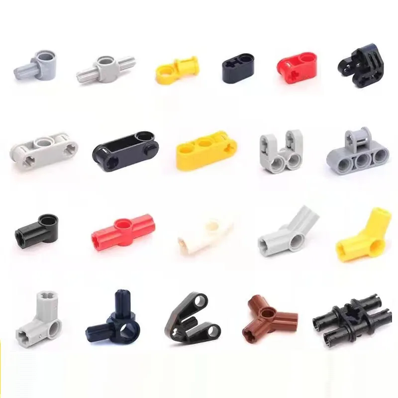 Technical Parts Axle Pin Connectors Bolted Connection Building Blocks MOC Bricks Assembles Toys 48496 87408 32069 15461