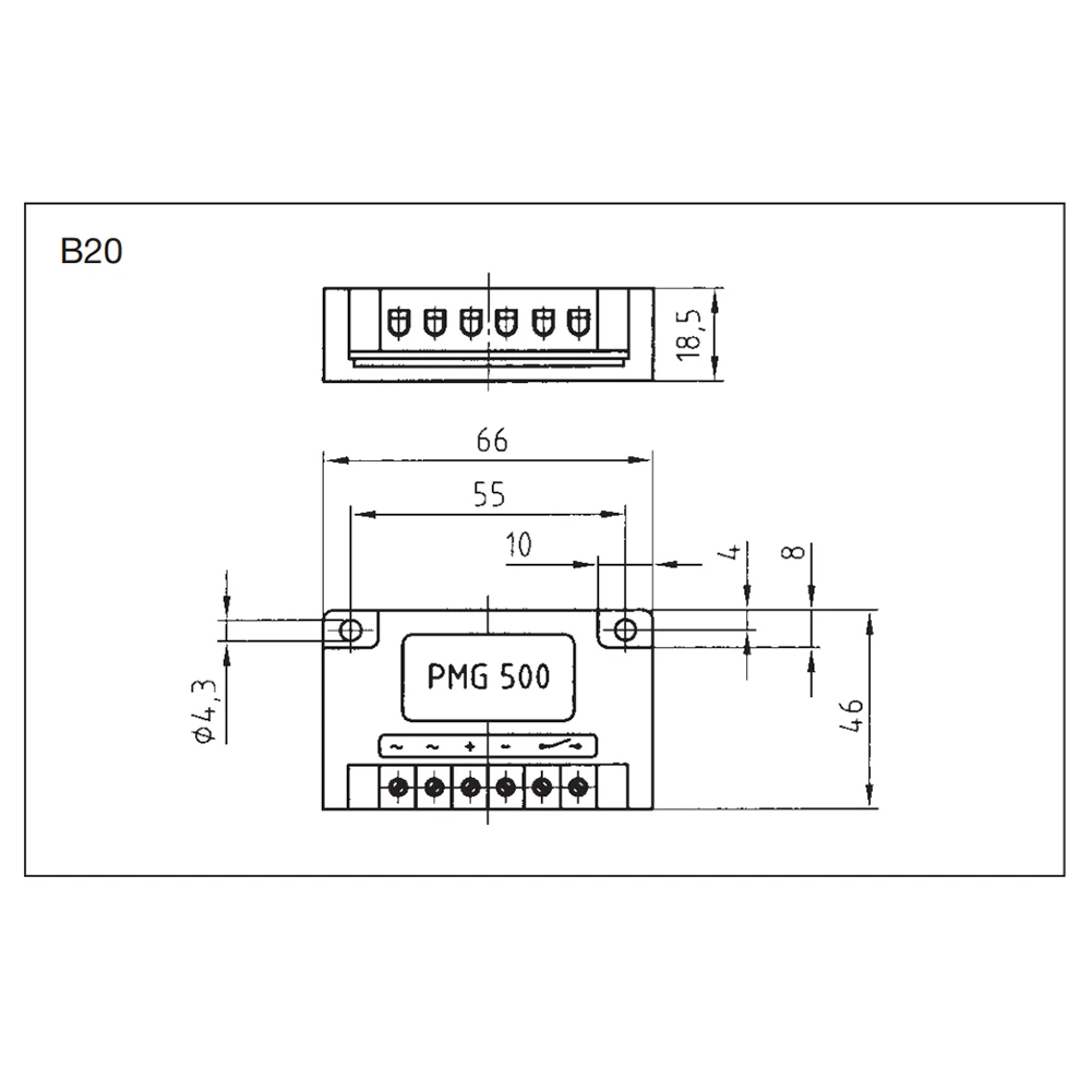 Voltage Stabilizer Rectifier for Precima Pmg 500-S 830199047 215-500 Vac Lr 7692 50/60h Voltage Stabilizer Accessories