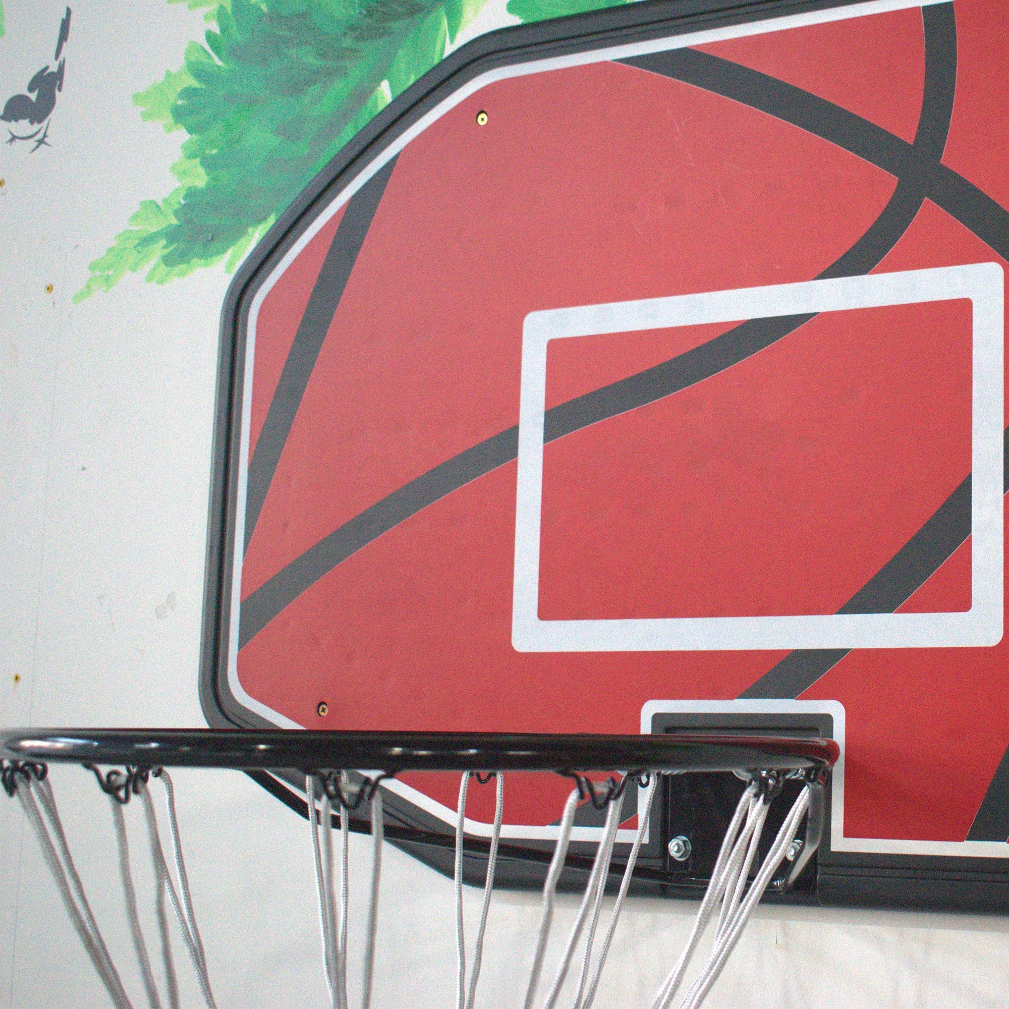 Personalizza il canestro da basket montato a parete, mini canestro da basket, per esterni e interni, 2025