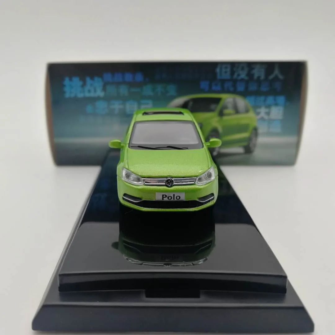 Diecast 1:64 Scale SAIC Vw 30 Polo Anniversary Editionรถสะสมของเล่นของขวัญของที่ระลึกจอแสดงผล