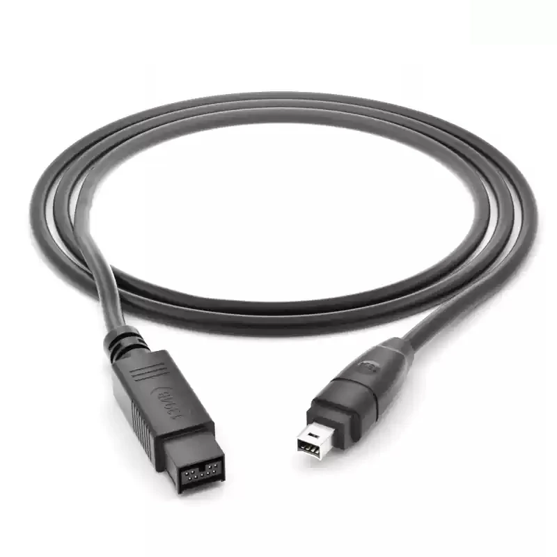 

IEEE 800 FireWire 1394a 9-контактный разъем «папа» к IEEE 400 1394b 4-контактный разъем 800 Мбит/с кабель для передачи данных для видеокамеры/камеры/принтера/сканера, 1,8 метра