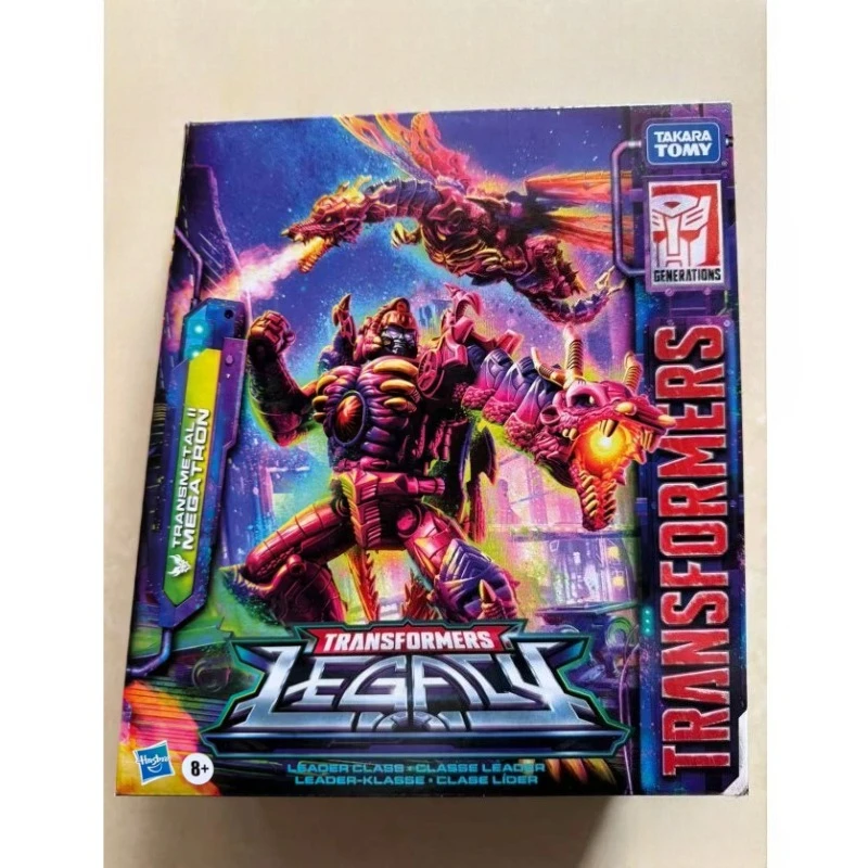 Nuevo en caja original Transformer G1 Clase L Red Dragon Megatron figuras de acción decoración figura adornos robot juguete para regalo